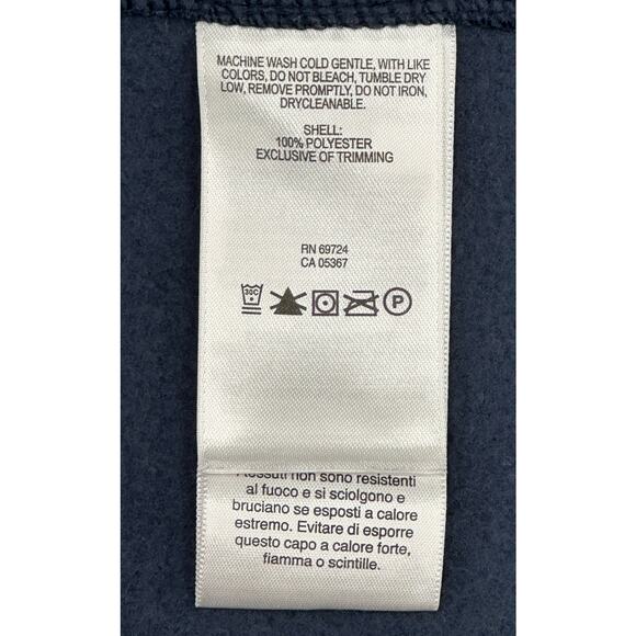 Columbia Mens Cathedral Peak II Fleece Sleeveless Vest Navy Blue XL - Picture 6 of 8